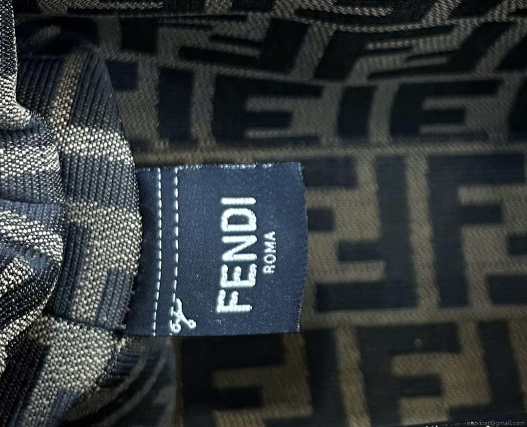 Fendi 8BP129 Fendi First Small Red suede bag