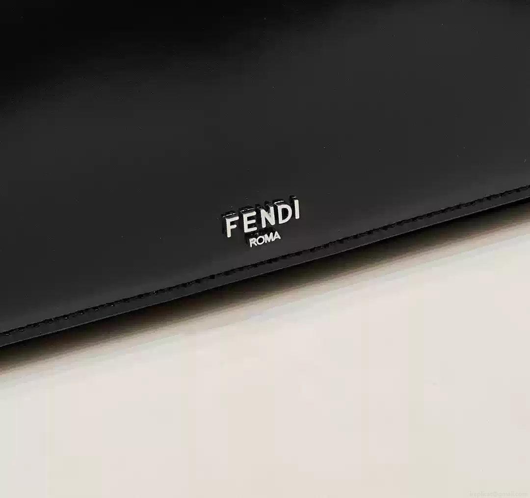 Fendi 8BS072 Fendi First Sight Black leather mini bag