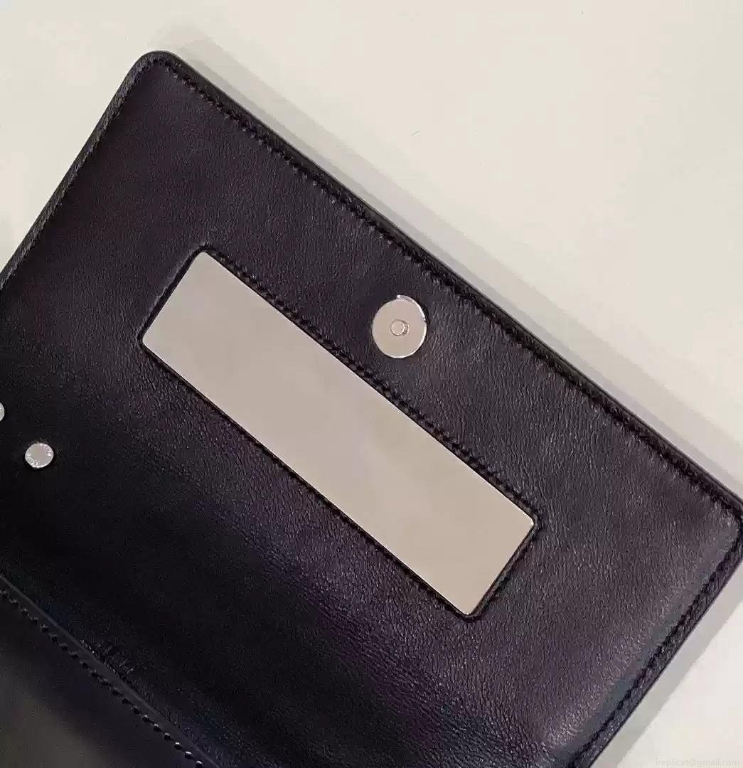 Fendi 8BS072 Fendi First Sight Black leather mini bag