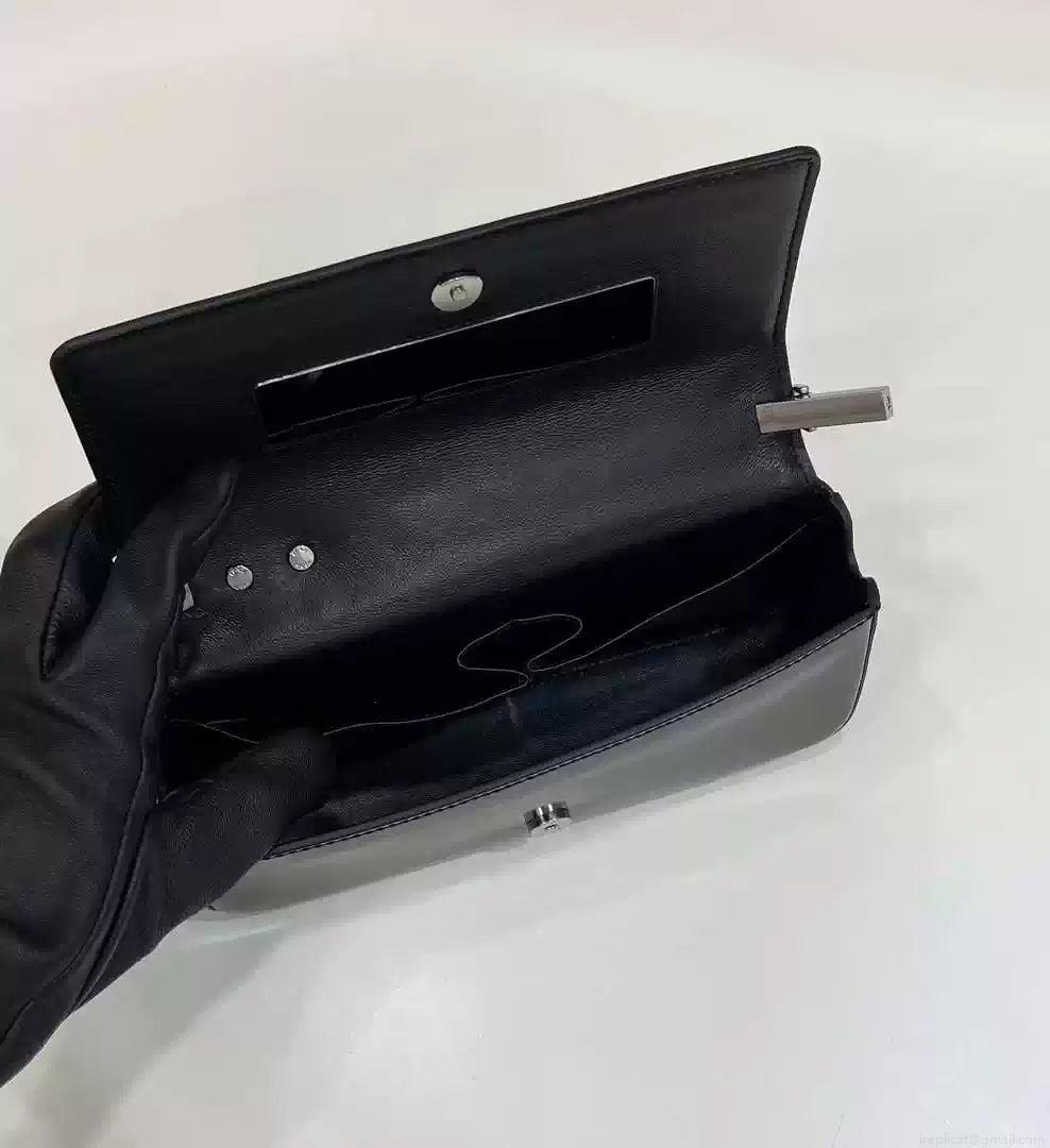 Fendi 8BS072 Fendi First Sight Black leather mini bag