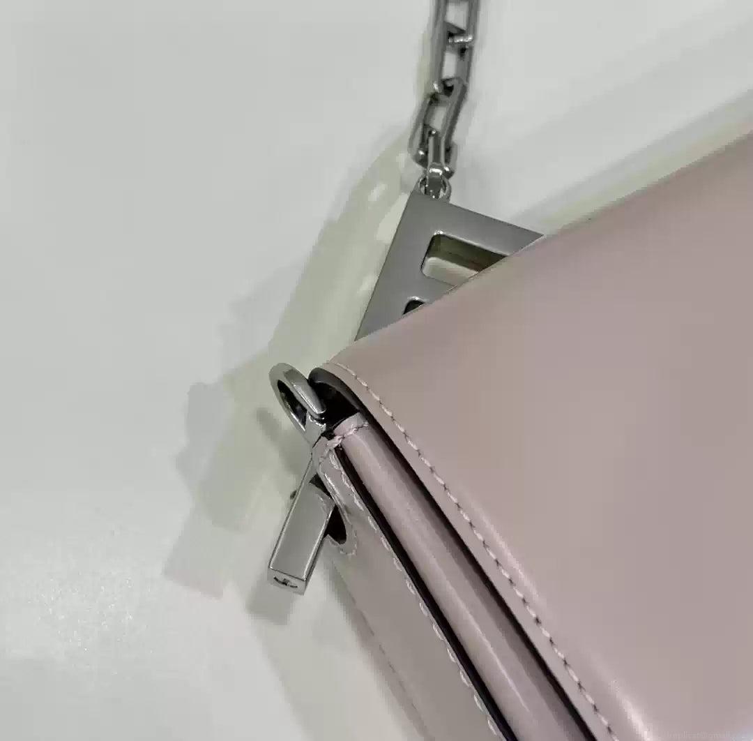 Fendi 8BS072 Fendi First Sight Light pink leather mini bag