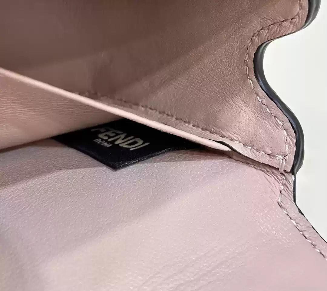 Fendi 8BS072 Fendi First Sight Light pink leather mini bag