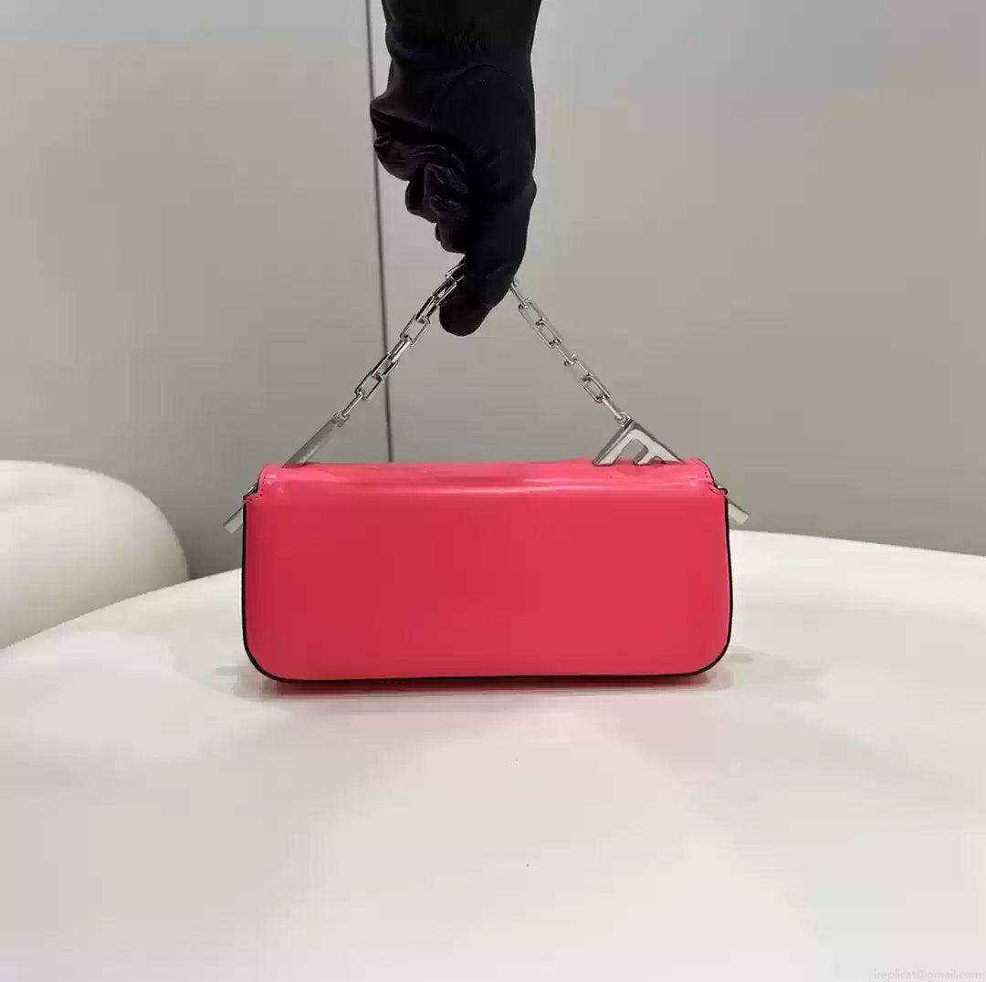 Fendi 8BS072 Fendi First Sight Red leather mini bag