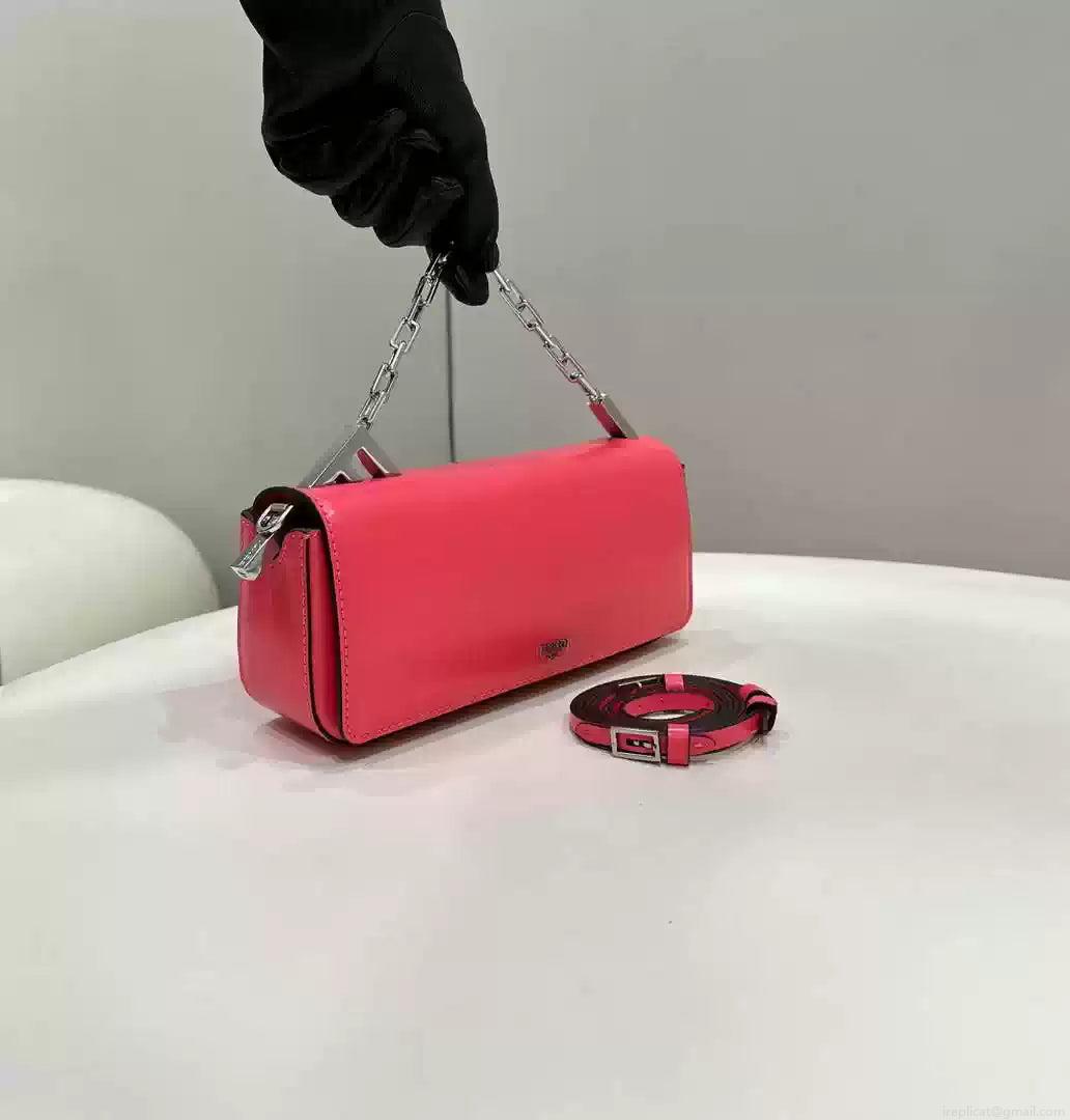 Fendi 8BS072 Fendi First Sight Red leather mini bag