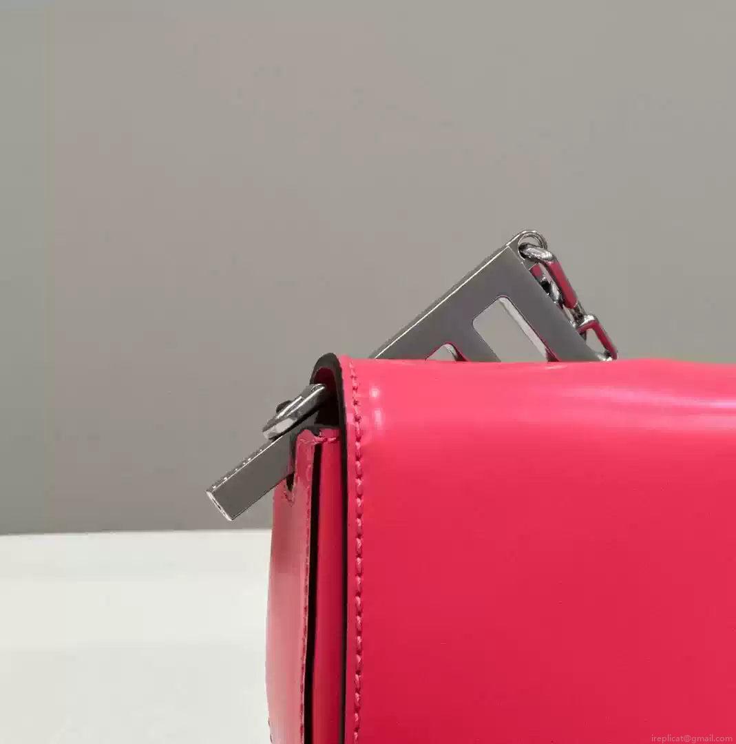 Fendi 8BS072 Fendi First Sight Red leather mini bag