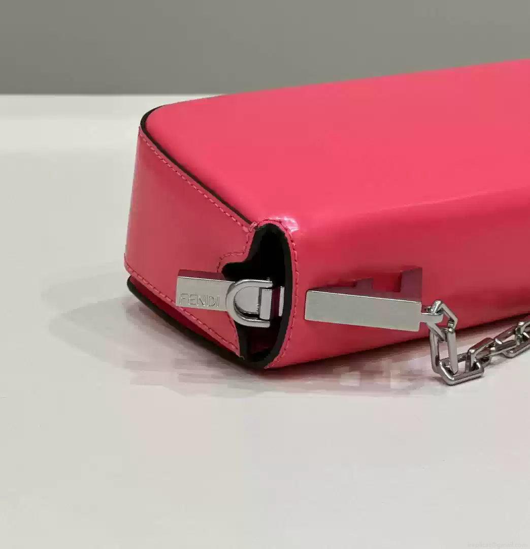 Fendi 8BS072 Fendi First Sight Red leather mini bag