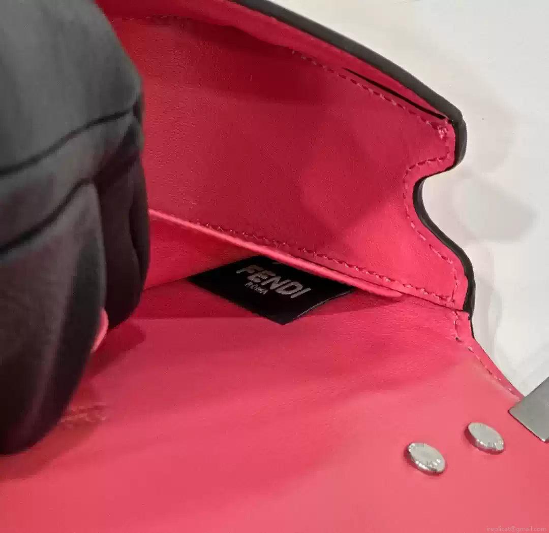 Fendi 8BS072 Fendi First Sight Red leather mini bag
