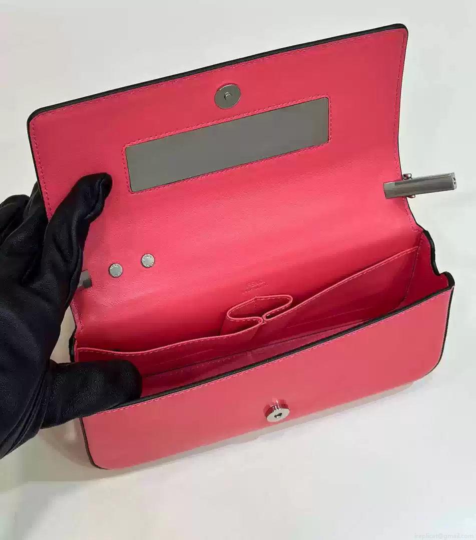 Fendi 8BS072 Fendi First Sight Red leather mini bag