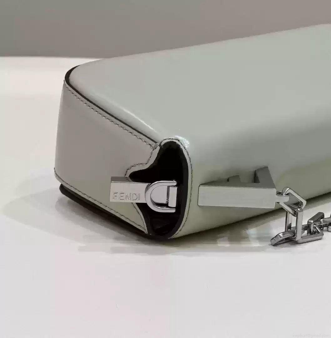 Fendi 8BS072 Fendi First Sight Light Green leather mini bag