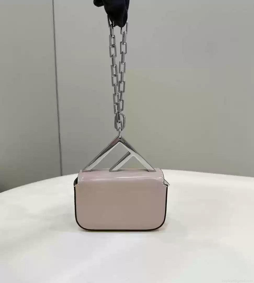 Fendi 7AS173 Fendi First Sight Light Pink leather Nano bag