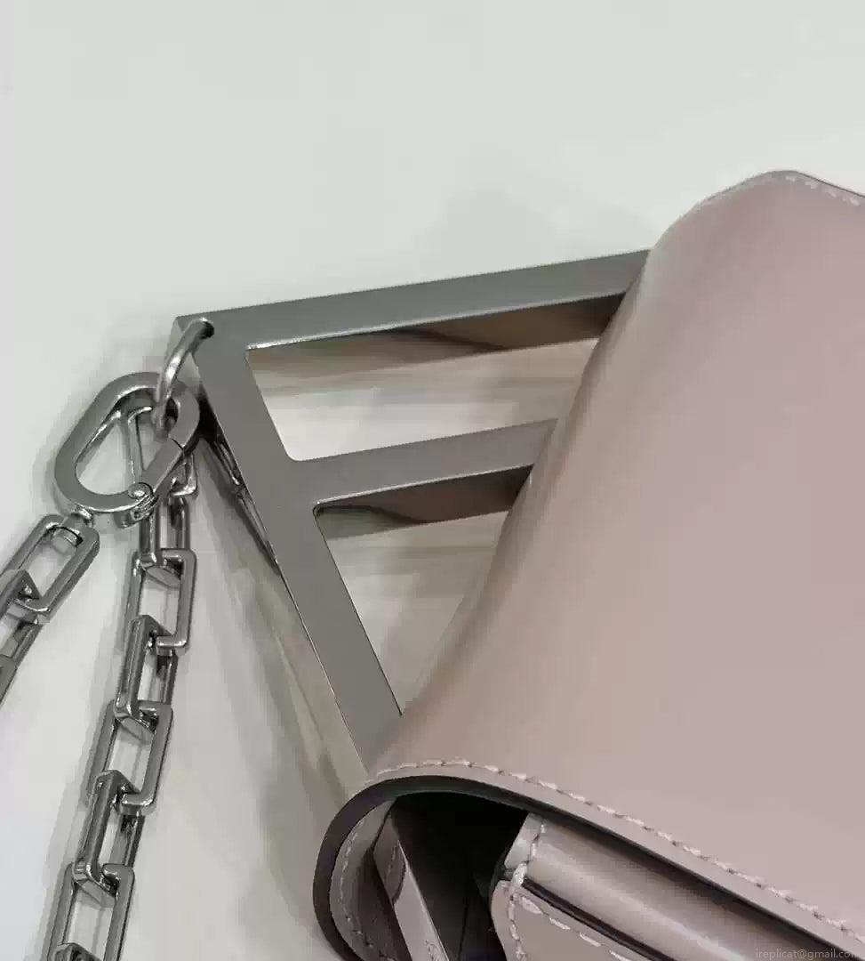 Fendi 7AS173 Fendi First Sight Light Pink leather Nano bag