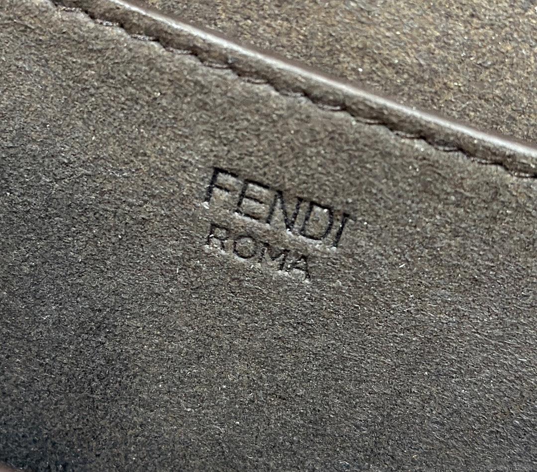 Fendi 8BS082 C’mon Mini Fuchsia Leather Bag