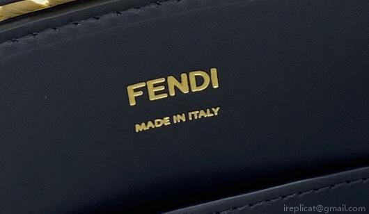 Fendi 8BH374 FENDI PEEKABOO X-TOTE Natural Raffia Bag