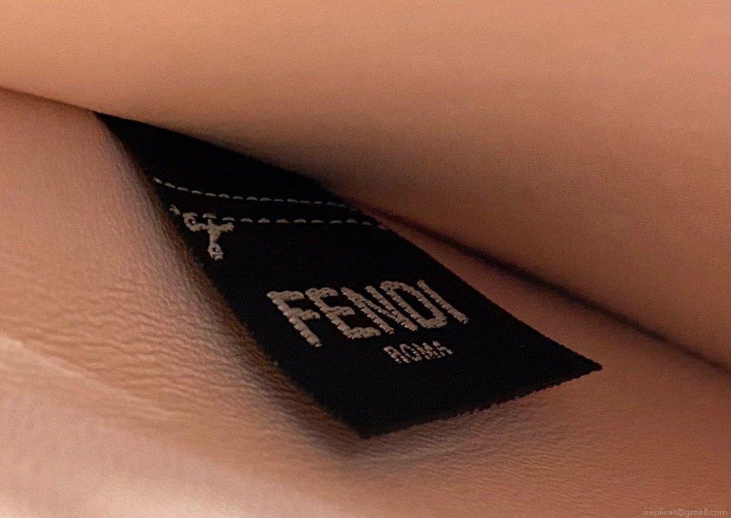 Fendi 8BN323 Peekaboo ISEEU EAST-WEST Apricot Leather 70193S Bag