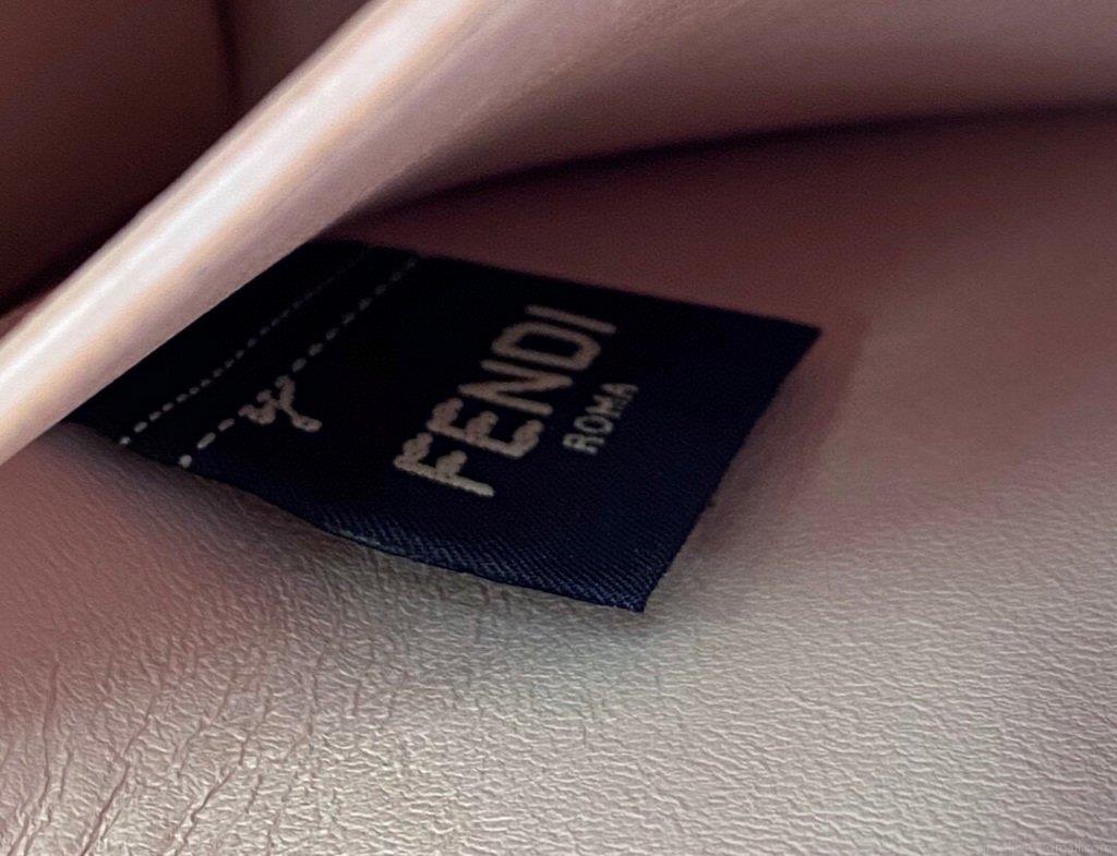 Fendi 8BN323 Peekaboo ISEEU EAST-WEST Brown Leather 70193S Bag