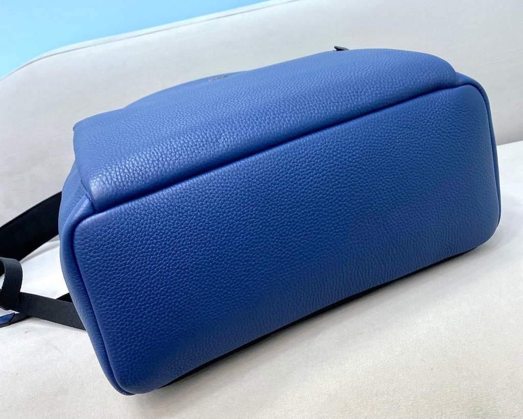 Fendi Backpack Calfskin Leather 2263 Blue