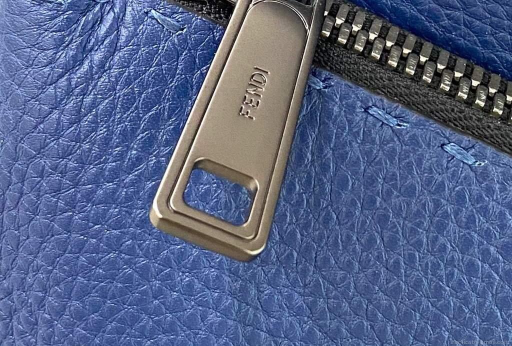 Fendi Backpack Calfskin Leather 2263 Blue