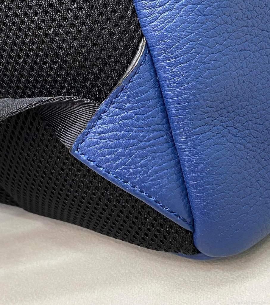 Fendi Backpack Calfskin Leather 2263 Blue