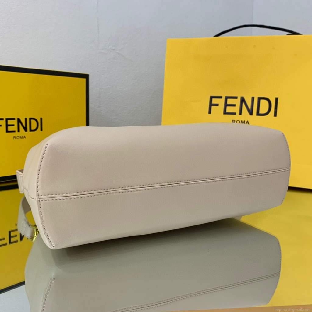 Fendi FIRST Medium Bag Light Pink Leather 8BP127