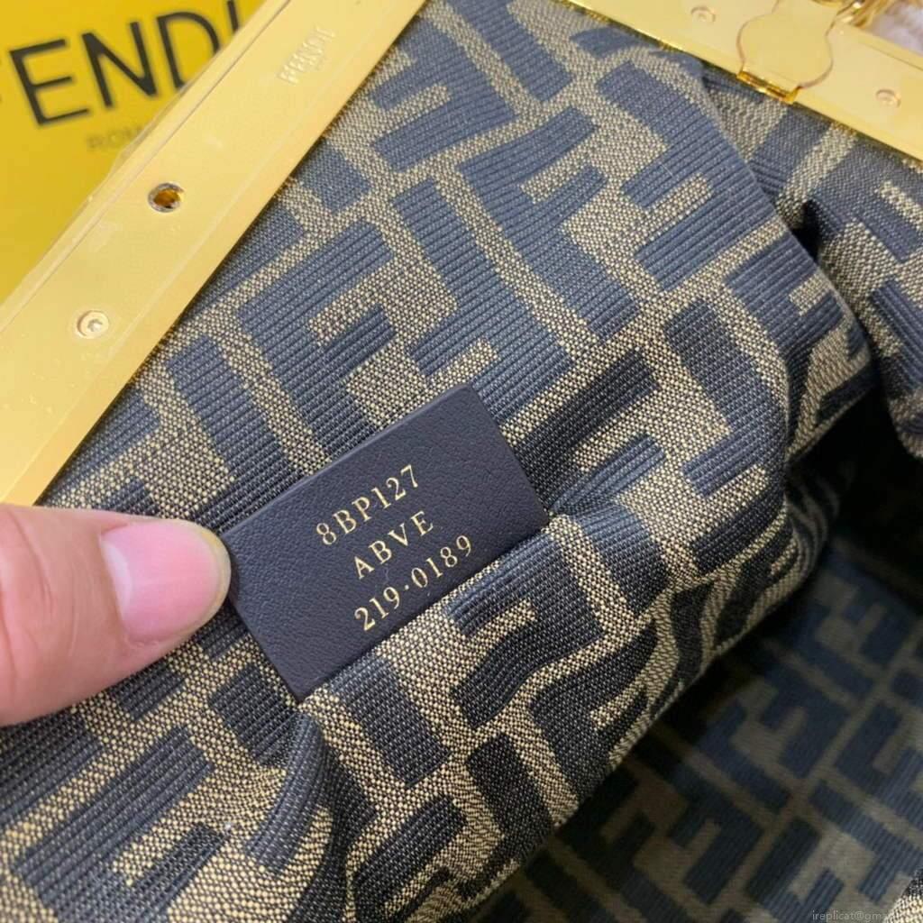 Fendi First Medium Sheepskin Bag 8BP127 Beige