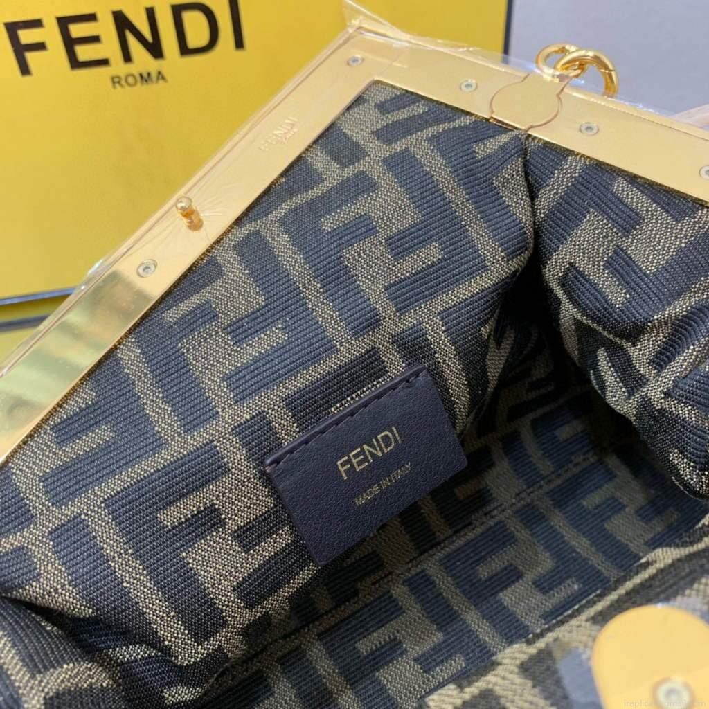 Fendi First Small Sheepskin Bag 8BP129 Beige