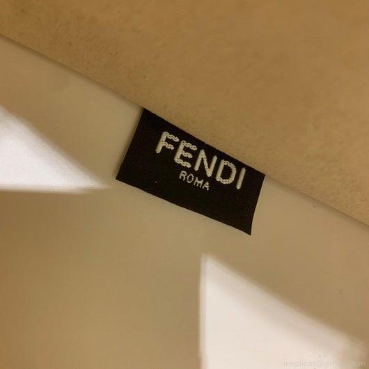 Fendi 8BH386 Sunshine Medium Fendi Tote Leather Bag 8266S Beige