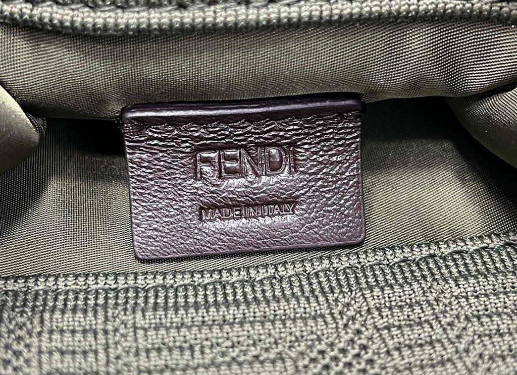 Fendi 8BS051 Mini Sunshine Shopper Bag 8527 Green