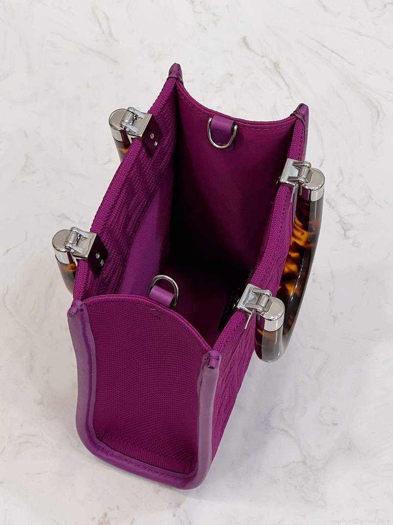 Fendi 8BS051 Mini Sunshine Shopper Bag 8527 Purple