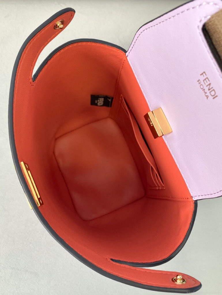 Fendi 8BZ047 Guitar 8301 Shoulder bag Purple