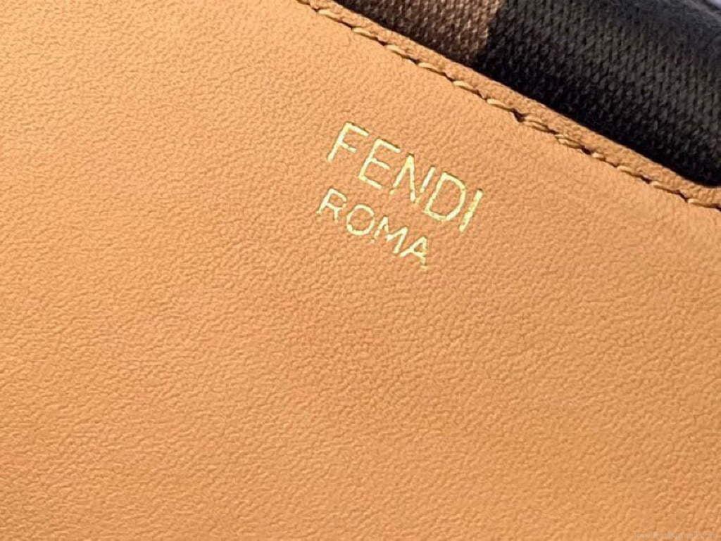 Fendi 8BZ047 Guitar 8301 Shoulder bag Apricot