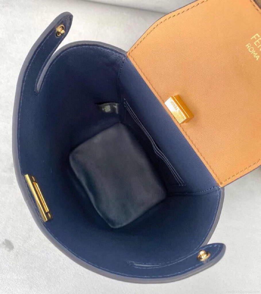 Fendi 8BZ047 Guitar 8301 Shoulder bag Apricot