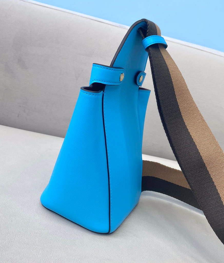 Fendi 8BZ047 Guitar 8301 Shoulder bag Blue