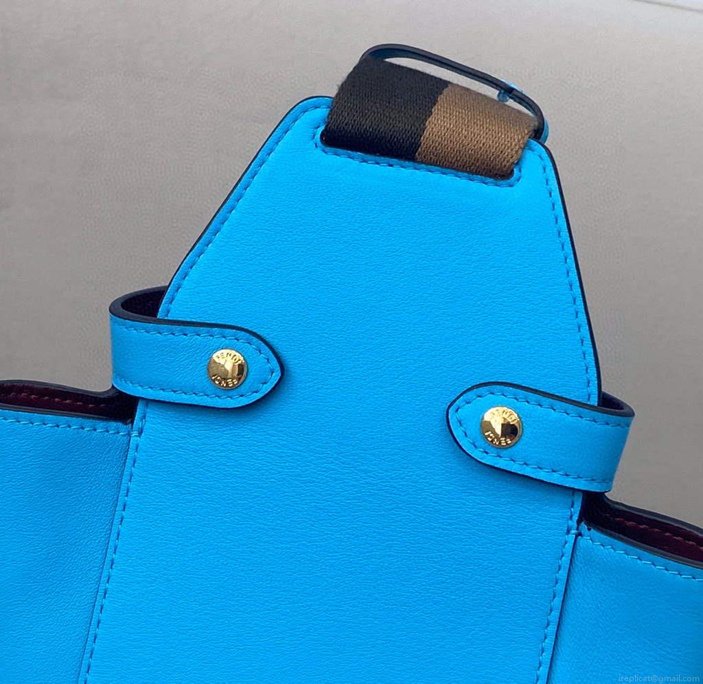 Fendi 8BZ047 Guitar 8301 Shoulder bag Blue