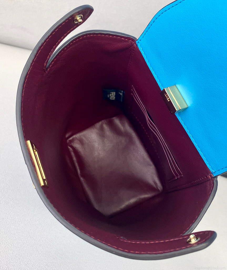 Fendi 8BZ047 Guitar 8301 Shoulder bag Blue