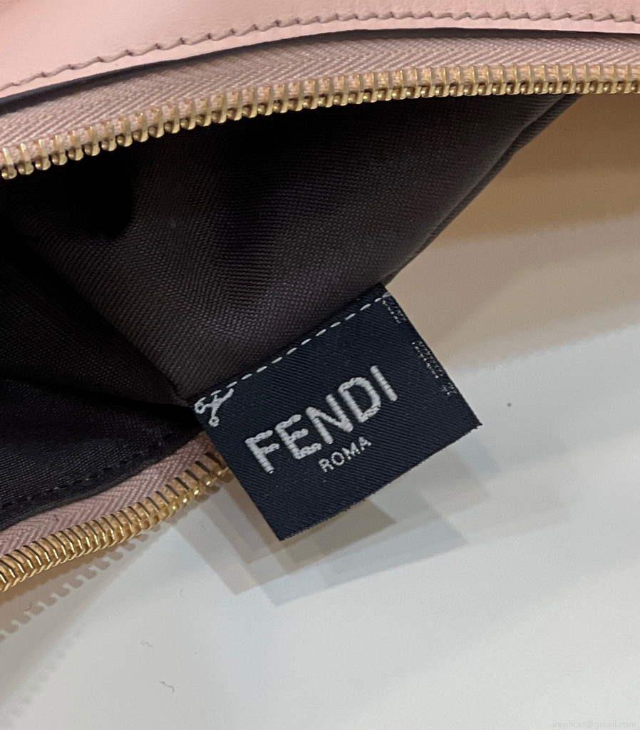 Fendi 8BR799 Fendigraphy Medium Pink laminated leather bag