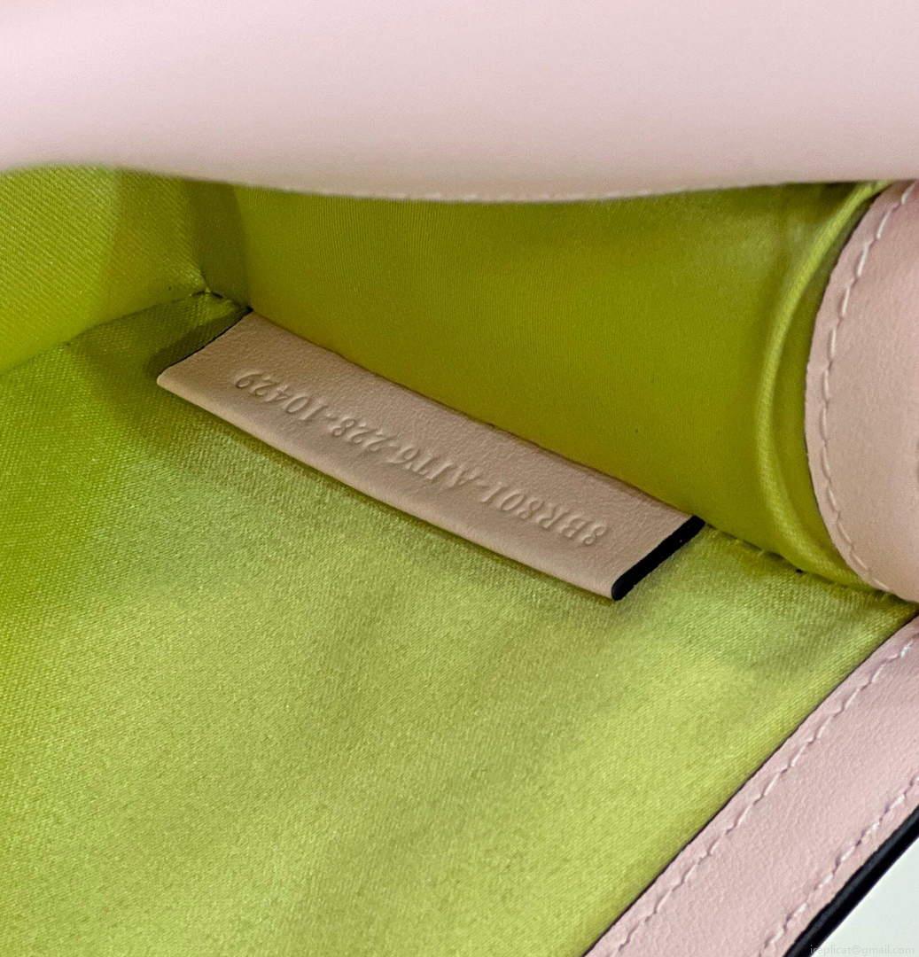 Fendi 8BR801 Baguette Brooch Bag Pink