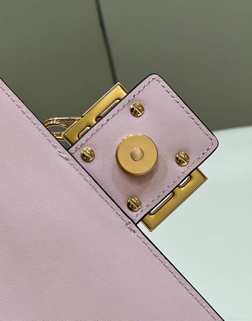 Fendi 8BR801 Baguette Brooch Bag Pink