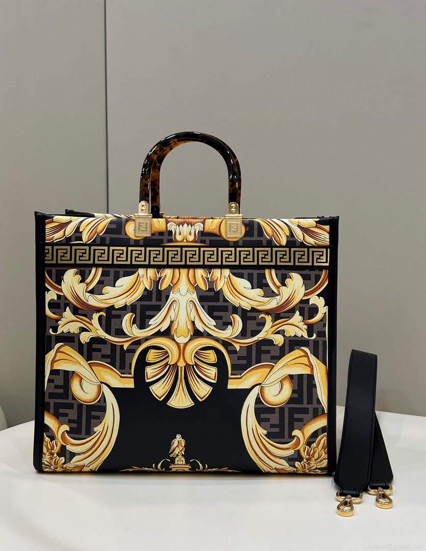 Fendi 8BH386 Sunshine Medium Tote Bag Multicolor