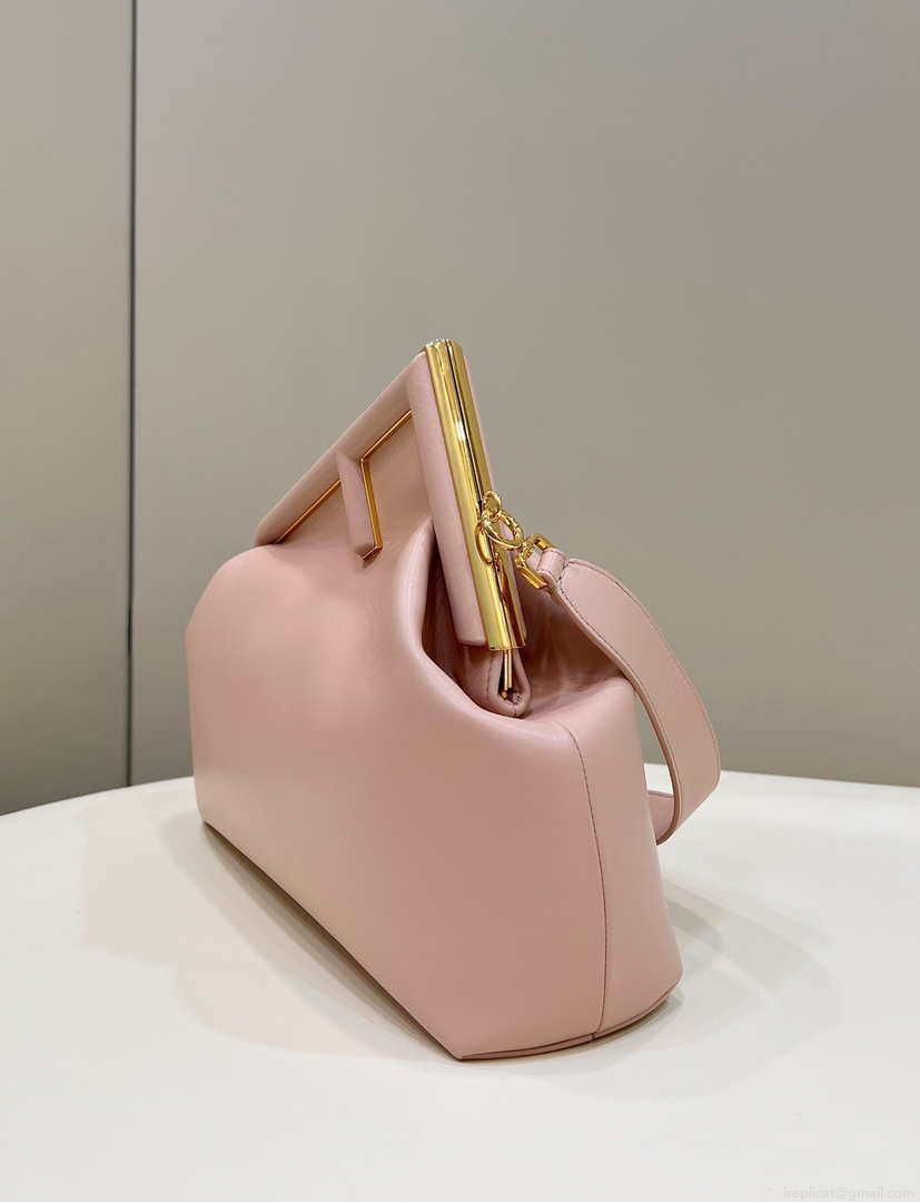 Fendi 8BP127 FENDI FIRST Medium Pink leather bag