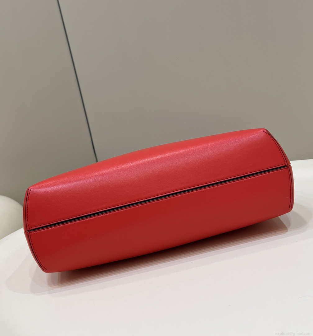 Fendi 8BP127 FENDI FIRST Medium Red leather bag