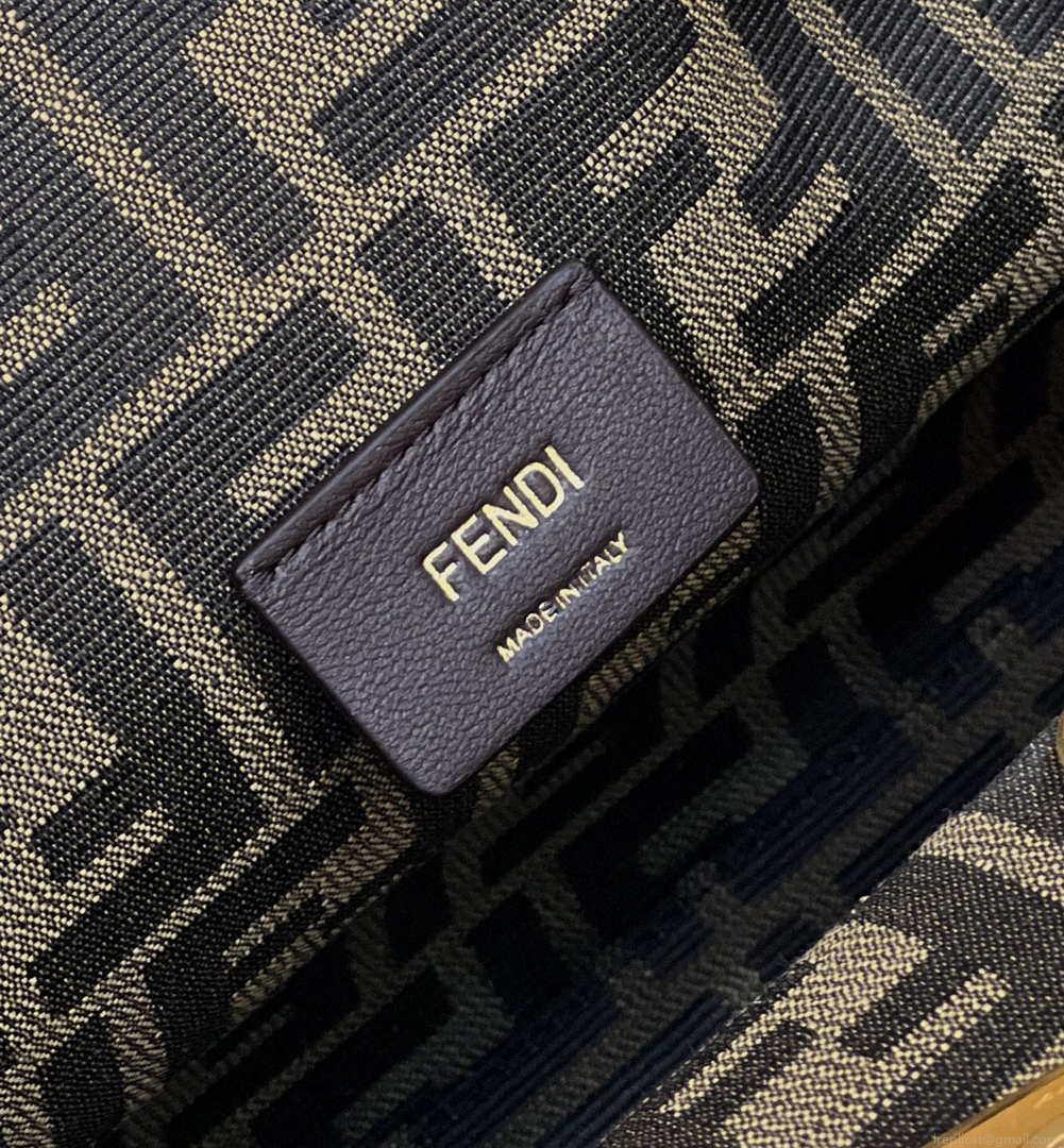 Fendi 8BP127 FENDI FIRST Medium Red leather bag