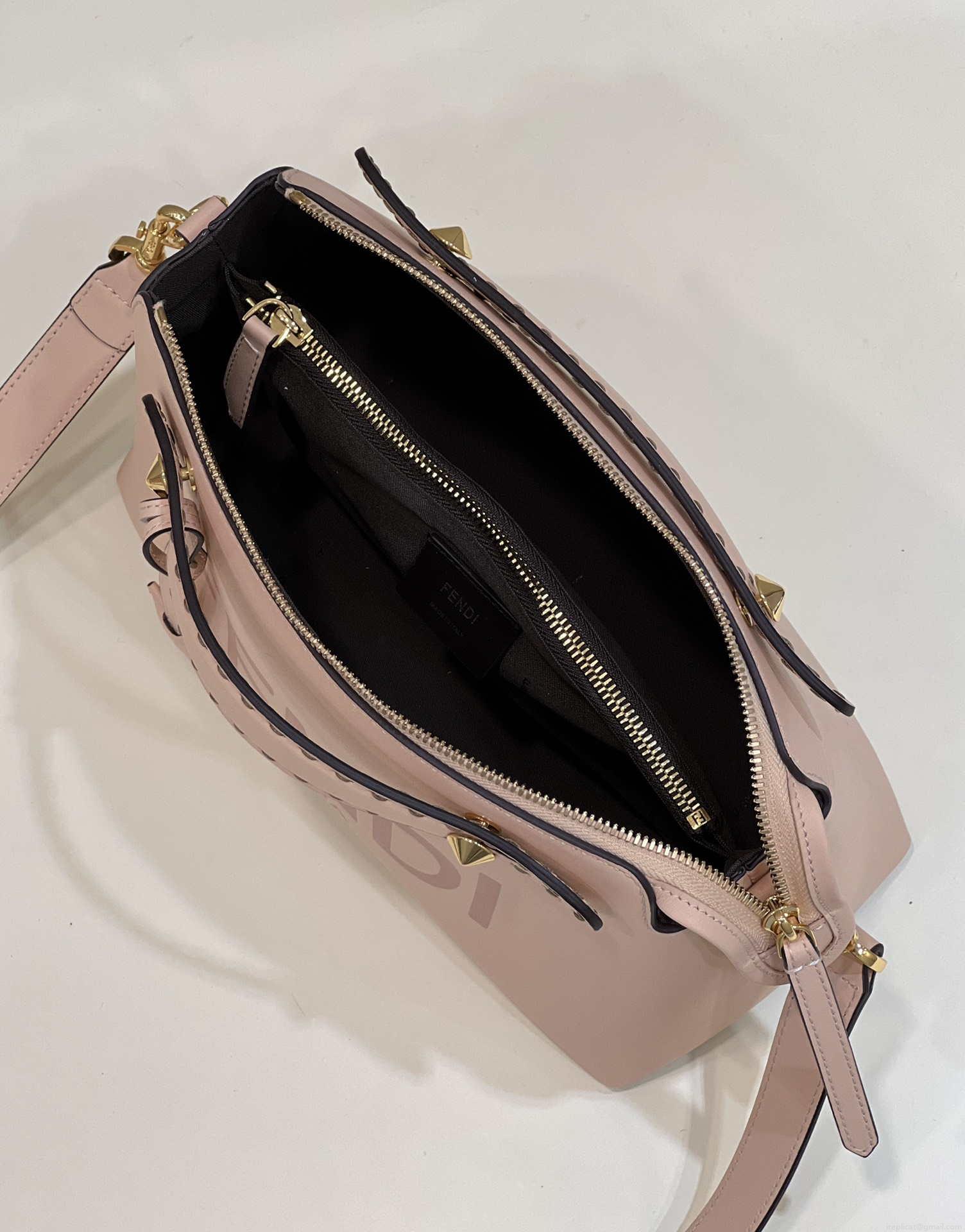 Fendi 8BL146 By The Way Medium Pink leather Boston bag