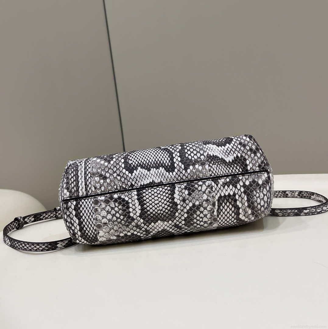Fendi 8BP129 FENDI FIRST Small Natural python leather bag