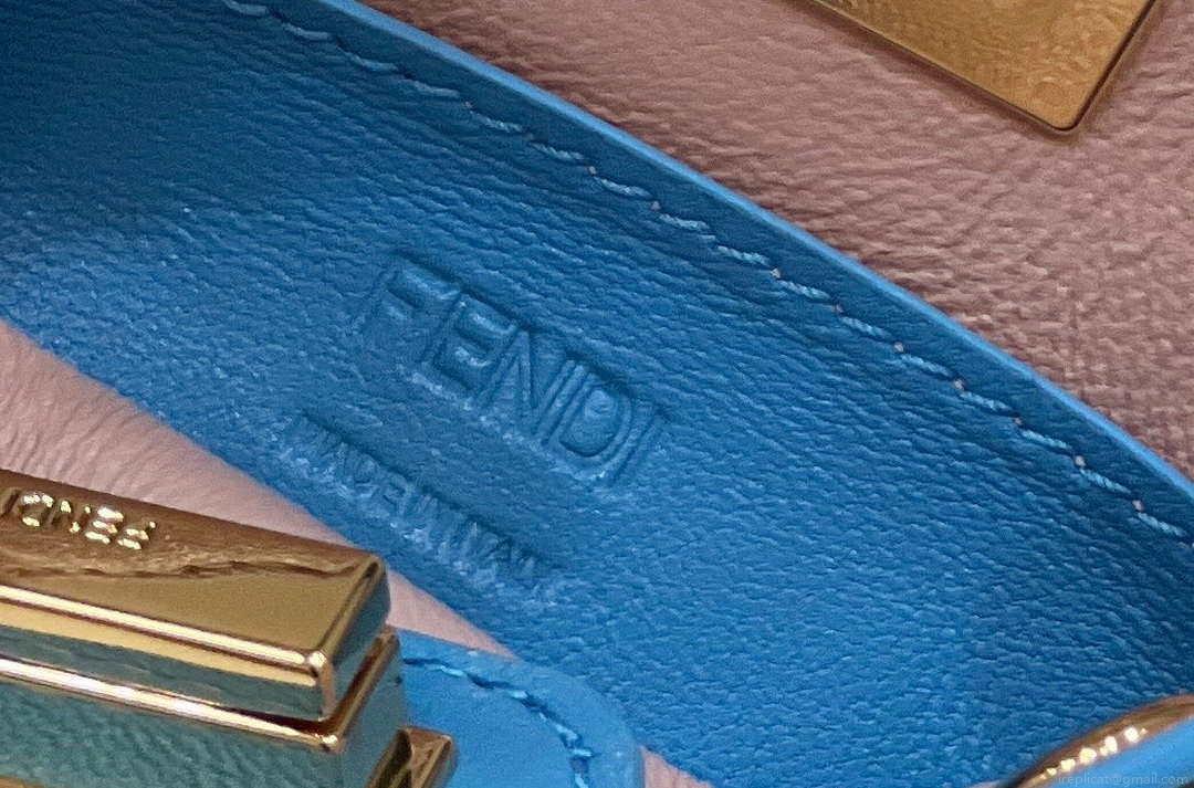 Fendi 7AR993 FENDI PICO PEEKABOO Charm Blue 8385