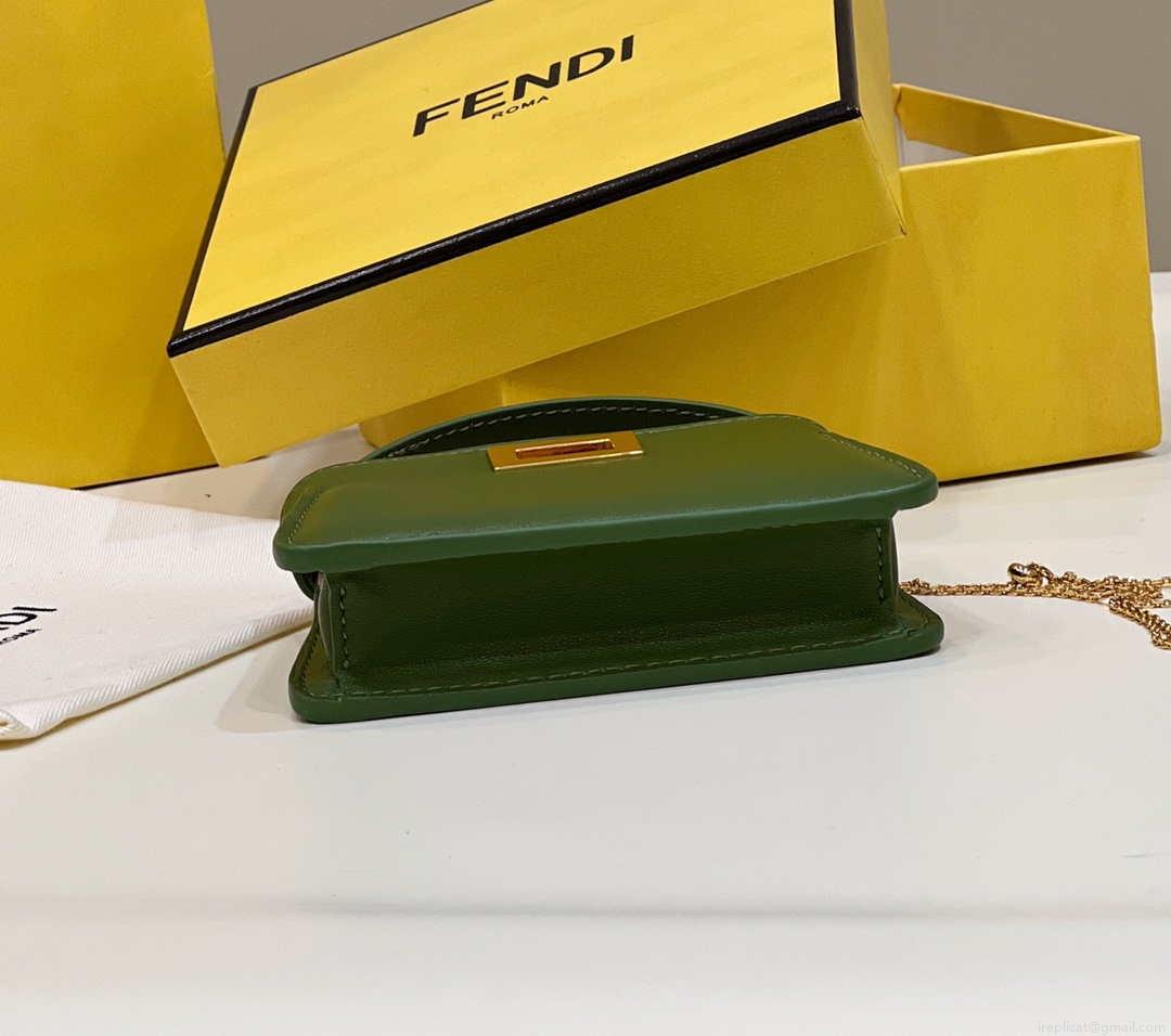 Fendi 7AR993 FENDI PICO PEEKABOO Charm 8385 Green