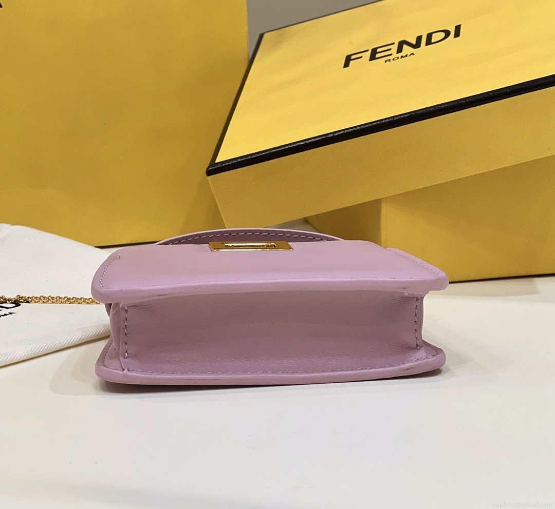 Fendi 7AR993 FENDI PICO PEEKABOO Charm 8385 Purple
