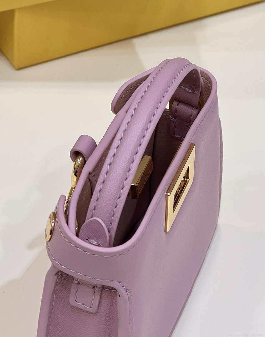 Fendi 7AR993 FENDI PICO PEEKABOO Charm 8385 Purple