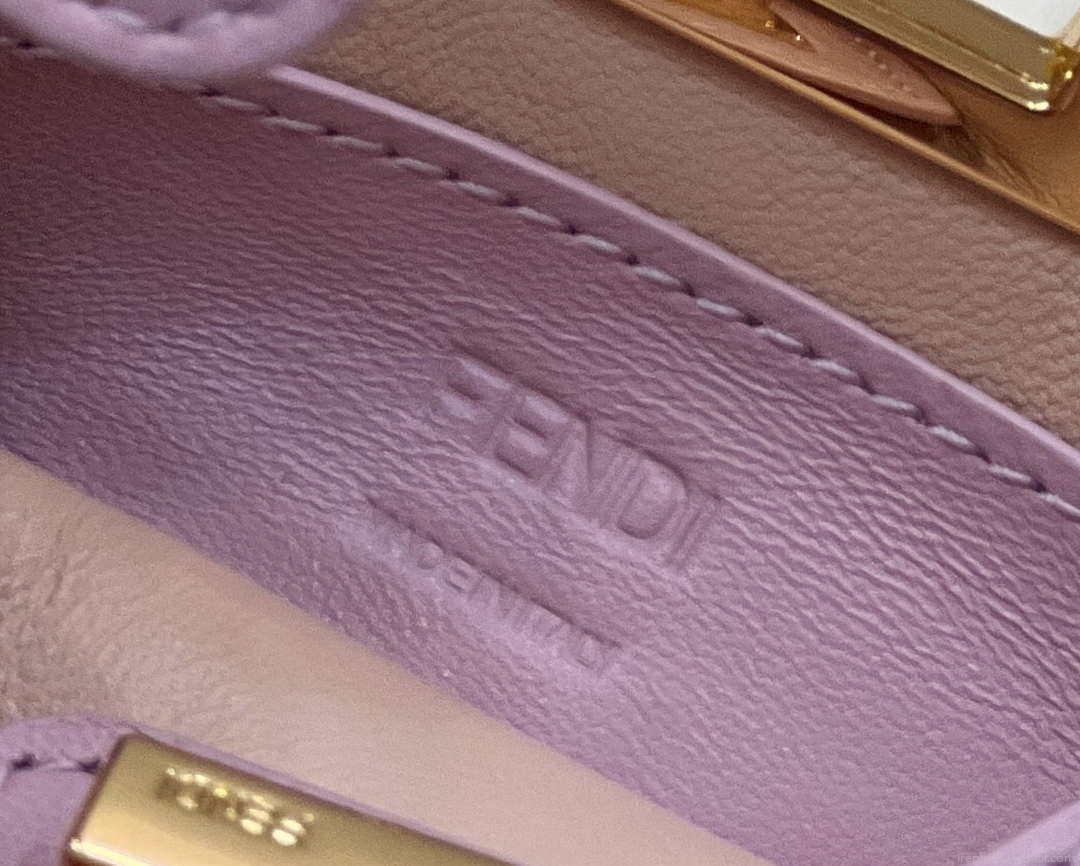 Fendi 7AR993 FENDI PICO PEEKABOO Charm 8385 Purple