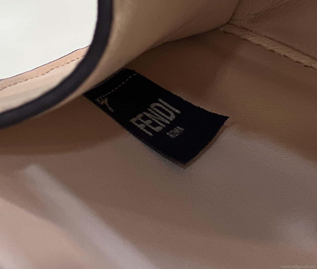 Fendi 8BN327 Peekaboo ISeeU Small Pink leather bag