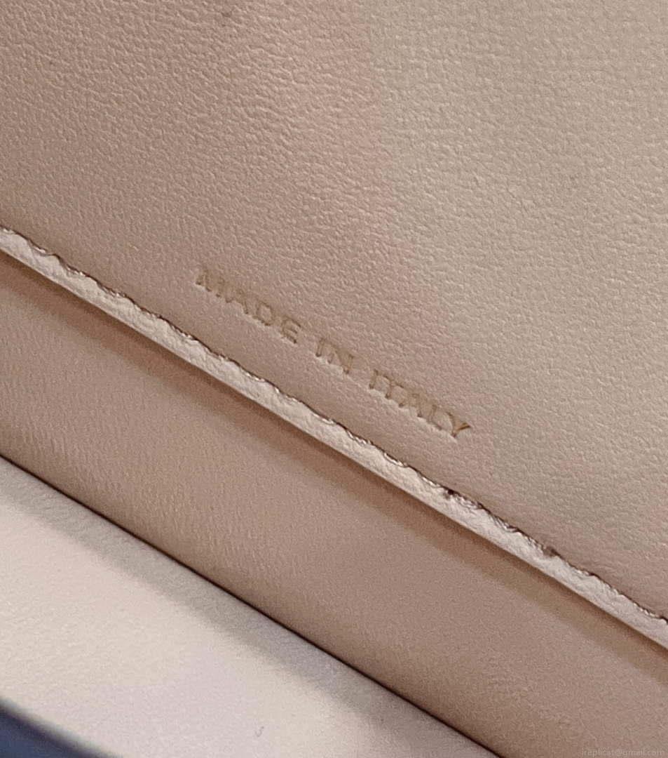 Fendi 8BN327 Peekaboo ISeeU Small Blue leather bag